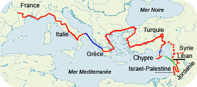 Bassin Mediterraneen carte interactive